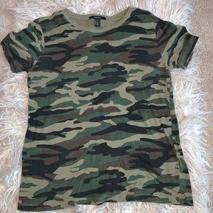 Forever 21 camo top